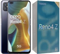 oppo Reno 4Z viedtālrunis 128GB, 8GB RAM, Dual SIM, melna tintes krāsa