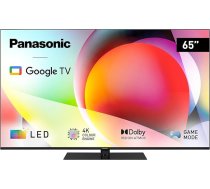 Panasonic TN-65W70AEZ, W70 sērijas 65 collu 4K Ultra HD LED Smart TV, 2024, Google Assistant, Chromecast, Dolby Vision & Atmos, spēļu režīms, Bluetooth, izcilai vizuālajai pieredzei