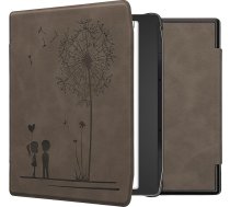 kwmobile Korpuss saderīgs ar Pocketbook Era/Era Colour Case - Mākslīgās ādas vāciņš - Dandelion Love Grey