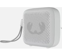 Fresh 'n Rebel bezvadu Bluetooth skaļrunis IPX-5, akumulatora darbības laiks līdz 20 stundām, noturīgs pret šļakatām, Micro-SD slots, C tipa, var izmantot arī datoram un multividei, iebūvēts mikrofons (ledus pelēks)