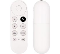 G9N9N Balss tālvadības pults G9N9N, saderīga ar Google Chromecast TV 4K 2020 Snow GA01920 ar Netflix un YouTube pogām, aizstājēja GA01409-US ierīcēm līdz GA02464-US