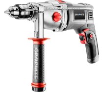 Graphite Divu ātrumu triecienurbjmašīna 1050 W, atslēgas patrona 13 mm, ātrums I: 1100, II: 3000 min, čemodāns