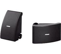 Yamaha NS-AW392 2 Wege Außenlautsprecher (120 vati, 86 dB) 1 paar schwarz