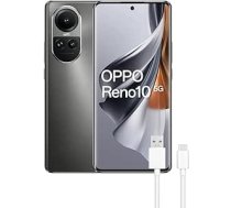 Oppo Reno10 5G, Dual, 256GB 8GB RAM, sudrabaini pelēks