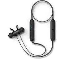 Philips Bluetooth ieliekamās austiņas E1205BK/00 ar mikrofonu (iebūvēta tālvadības pults, Eore samazināšana, 7 stundu atskaņošanas laiks, IPX4 aizsardzība pret šļakatām, magnētiskie ausu aizbāžņi) Melns