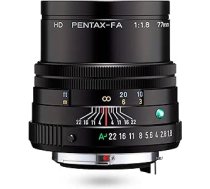 Pentax PENTAX-FA 77mmF1.9 ierobežots melnās gaismas svinību platums, piemēram, portretiem ar jaudīgu HD pārklājumu, Pentax K sistēmai ar 35 mm pilna kadra sensoru, 27880