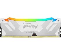 Kingston Fury Renegade White RGB XMP 32GB 6000MT/s DDR5 CL32 DIMM galddatoru spēļu atmiņa — KF560C32RWA-32