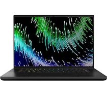 Razer Blade 16–16 collu spēļu klēpjdators (NVIDIA Geforce RTX 4080, Intel i9-13950HX, QHD 240 Hz displejs, 32 GB DDR5 RAM, 1 TB SSD, alumīnija korpuss) QWERTZ vācu izkārtojums, melns