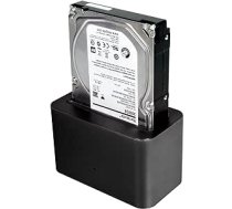 Portu modeļi 900040 2,5 "/3,5" melna atmiņas kaste (tīkla cietais disks — cietais disks SSD SATA 2,5/3,5, melns)