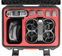 FPVtosky Avata 2 Koffer, wasserdichte Tragetasche für DJI Avata 2 Drohne/Fly More Combo, Passend für DJI Goggles 3, RC Motion 3 & DJI FPV Remote Controller 3 Zubehör[CASE ONLY]