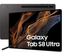 Planšetdators Samsung Galaxy Tab S8 Ultra 14,6 collu 256GB RAM 12GB + 5G Black Itālija SM-X906BZAEEUE