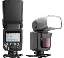 PHOTOOLEX Flash Speedlite HSS 1/8000S GN60 2000mAh uzlādējams akumulators ETTL kameras zibspuldzei Canon EOS kamerām 6D 7D 50D 60D 100D 200D 500D 650D 750D 1000D 1300D 1DX 580EX II