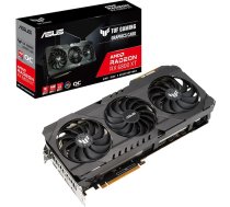 ASUS TUF Gaming AMD Radeon RX 6800 XT 16G OC Edition grafiskā karte (PCIe 4.0, 16 GB GDDR6 atmiņas, HDMI 2.1, DisplayPort 1.4a, GPU Tweak II, TUF-RX6800XT-O16G-GAMING), melna, viens izmērs