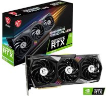 MSI GeForce RTX 3070 Gaming Trio Plus 8G LHR spēļu grafiskā karte - NVIDIA RTX 3070 LHR, GPU 1770 MHz, 8 GB GDDR6 atmiņas