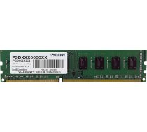 Patriot Memory Signature PSD34G13332 DDR3-RAM 4GB (1333MHz, CL9), melns, 4GB 1333MHz, viens modulis