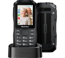 Blackview N1000 Mobile 4G Seniorenhandy Ohne Vertrag mit Whatsapp | Dual 4G SIM mit Notruftaste | Outdoor Handy | 3300mAh Akku Lange Standby-Zeit | Großtastenhandy mit Ladestation | 2,4" Farbdisplay