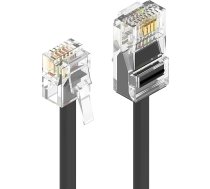 Ancable RJ11 līdz RJ45 telefona kabelis 5M Ethernet modema datu telefons ASDL Patch Cord platjoslas ātrgaitas interneta spraudnis kabelis saderīgs ar maršrutētāju modema fiksēto līniju kabelis melns