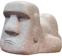 Zerodeko Moai Moai Resin Tissue Box ar Moai formas rezīna Moai vannas istabai Guļamistabas kumodes Naktsgaldiņi Galda galdi Tableles Tissue Dispenser Moai