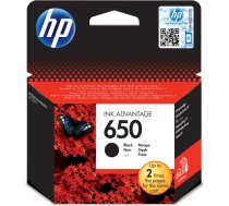 Tinte hp melna hp 650, hp650=cz101ae, 360 lpp, 6,5 ml