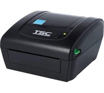 TSC DA220 Tear-Off Edge Printer - 203 DPI - Tiešās termiskās drukas printeris - 108 mm maks. Drukas platums, LAN, USB saskarnes, piegādes uzlīmju printeris, melns.