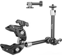 SMALLRIG Magic Arm Super Clamp, kameras stiprinājums ar Super Clamp, ar 1/4"-20 skrūvi un vītnes atveri kameras gaismas monitora kamerai Webcam Action Camera GoPro kamerai Insta360, kravnesība 1,5 kg - 4454