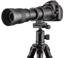 Fotga 420-800mm f/8.3-16 Super Tele Zoom Objektīvs Teleobjektīvs Tālummaiņas objektīvs Vario-Objektīvs Objektīvs Canon EOS 1D, 5D, 6D, 7D, 10D, 20D, 30D, 40D, 50D, 60D, 100D, 300D, 350D, 400D, 450D, 500D, 550D, 600D, 700D, 1000D, 1100D, 1200D un ci