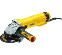 Dewalt Winkelschleifer (1400 Watt, 125 mm mit Drehzahlelektronik, mit Sanftanlauf und Nullspannungsschutz, Kraftvolle Schleifmaschine mit vibrationsarmem Getriebe, inkl. Koffer) DWE4237K-QW, Schwarz, Gelb