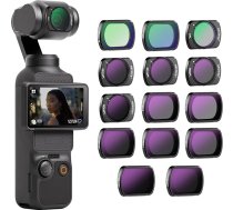 NEEWER Magnētisko ND&CPL un efekta filtru komplekts DJI OSMO Pocket 3, 14 HD CPL ND8 ND16 ND32 ND64 ND128 ND256 ND1000 ND8/PL ND16/PL ND32/PL ND64/PL Samazināt melno difūziju 1/4