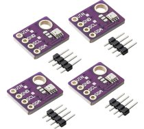 APKLVSR 5V barometriskā sensora modulis Temperatūras mitruma sensors Atmosfēras spiediena sensora modulis IIC I2C SPI priekš Arduino Raspberry Pi (Pack of 5)