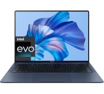 HUAWEI MateBook X Pro 2022 klēpjdators | 14,2 collu skārienjūtīgais piezīmjdators ar pilnu skārienjūtīgo ekrānu | Intel Evo platforma ar Intel Core i7 | 16 GB RAM | 1 TB SSD | Windows 11 | QWERTZ | Ink Blue pirkstu nospiedumu sensors