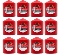 Aromātiskās sveces Berries XL 70 x 57 mm - 12 aromātisko sveču iepakojums - ilgs darbības laiks un maigs citrusaugļu aromāts - 22-24 stundu ilgums - aromterapija ar svecēm