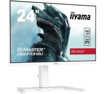 iiyama G-Master Red Eagle GB2470HSU-W5 60,5 cm 23,8 collu Fast-IPS LED spēļu monitors FullHD HDMI DP USB 2.0 0.8ms 165Hz FreeSync Premium Augstuma regulēšana Pivot White