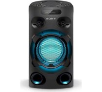 Sony MHC-V02 Compact High Power Party Speaker (One Box Hifi mūzikas sistēma), melns