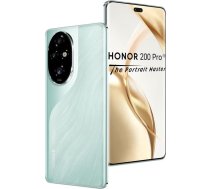 HONOR 200 Pro 5G viedtālrunis - ROM 512 GB, akumulators 5200 mAh, Snapdragon 8s Gen 3 (4 mm), trīskāršā kamera 50 MP, 6,78 collu displejs, Dual SIM, NFC, MagicOS 8.0/Android 14 - zaļš