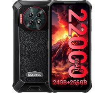 OUKITEL WP19 Pro āra mobilais tālrunis ar 22000 mAh akumulatoru (2024), 24GB (8+16)/256GB G99 āra viedtālrunis bez līguma ar 6,78 collu FHD+ displeju, 64MP + 20MP kamera, Dual SIM Android 13