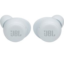 JBL Live Free NC+ - Bluetooth austiņas ar aktīvu trokšņu slāpēšanu ausīs, mikrofonu, līdz 21H akumulatoru un bezvadu uzlādi (baltas), mazas