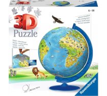 Puzzle 180 gabaliņu 3d bērnu globuss