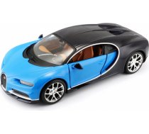 Saliktais saliekamais modelis bugatti chiron zils