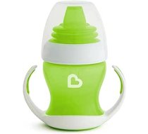 Munchkin® Gentle™ Transition Sippy Trainer Cup, 4 unces, zaļš