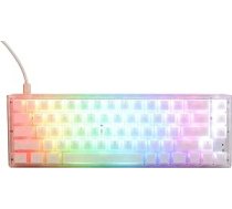 Ducky One 3 Aura White SF spēļu tastatūra, RGB LED — MX-Red (ASV)
