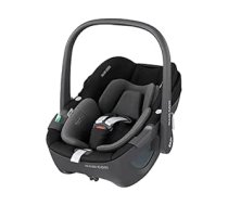 Maxi-Cosi Pebble 360 i-Size bērnu autokrēsliņš grozāms, jaundzimušā autosēdeklītis par 360 grādiem, 0-15 mēneši (40-83 cm), rotācija ar vienu, ClimaFlow, Easy-In siksna, G-CELL sānu trieciena aizsardzība, Essential melns ANEB09BDJ6G8BT