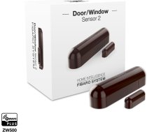 Fibaro logu/durvju sensors fgdw-002-7 (iekšējais; z-wave; šokolādes krāsa) FGDW-002-7 EU