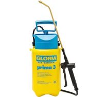 GLORIA augstspiediena smidzinātājs lielisks 3 | Dārza smidzinātājs | 3 L pildījuma saturs Regulējama misiņa uzgalis | Kompakts maziem dārziem