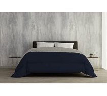 Itāļu gultas veļas ziemas jaka 250 x 200 cm Blu Scuro / Grigio Chiaro
