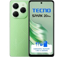 Tecno Viedtālrunis spark 20 pro kj6 256+12 zaļš