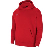 Nike Park 20 Fleece Hoodie Junior CW6896 657 sporta krekls / sarkans / S (128-137cm)