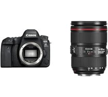 Canon EOS 6D Mark II DSLR digitālās kameras korpuss, melns