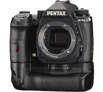 Pentax K-3 Mark III APS-C DSLR melnais komplekts ar bateriju rokturi 2 baterijām