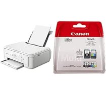 Canon PIXMA TS5151 printera krāsaina tintes daudzfunkcionāla ierīce DIN A4 skeneris un tintes kasetne PG-560/CL-561 BK/C/M/Y daudzpaka — oriģināls tintes printeriem ANEB0CTGSLPGZT
