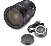 SAMYANG AF 24–70 mm F2.8 FE ar objektīva staciju Sony E — pilna formāta automātiskā fokusa un APS-C 24–70 mm tālummaiņas objektīvs F 2.8, Sony E mount kamerām Sony Alpha A7 A9 A1 A7C A6000 Series